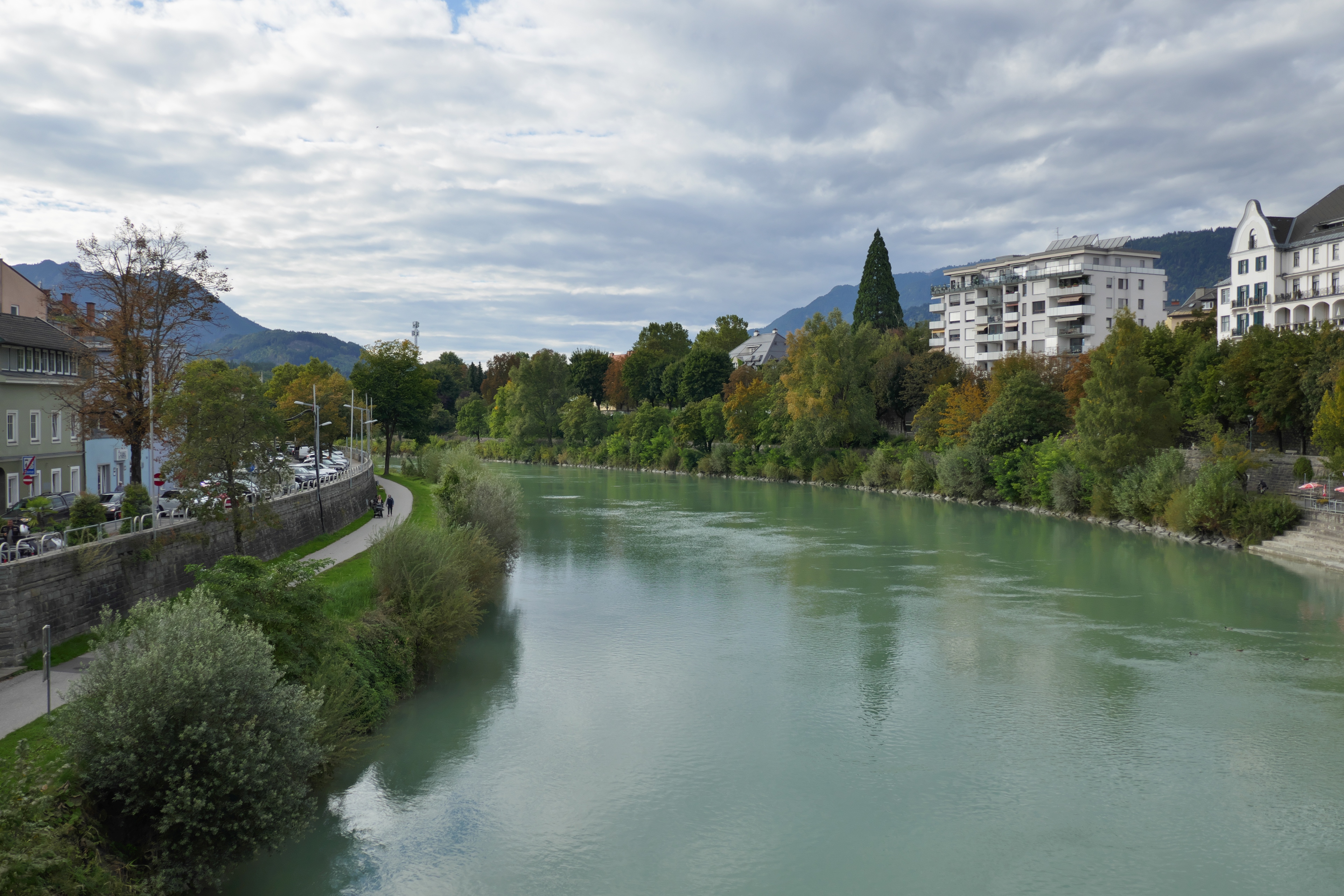 Drau - Blick nach Westen